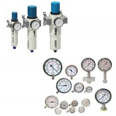 Filter Regulators Units, FR, FRL & Pressure Gauges